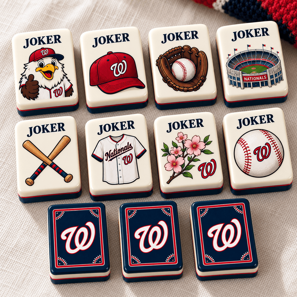 Premium WNT Mahjong Tiles Set PVNA