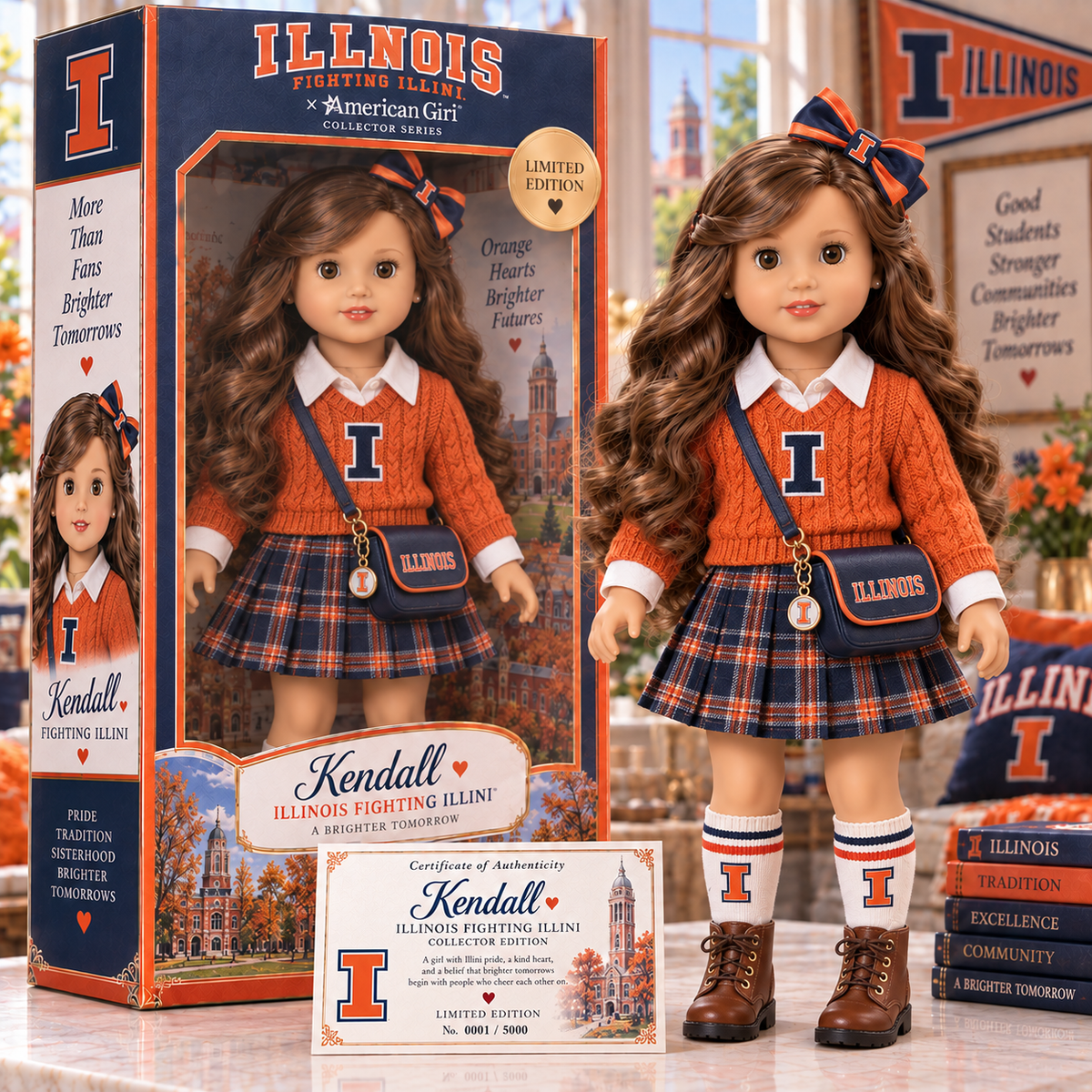 Premium IFI Commemorative Collector Doll NTNA