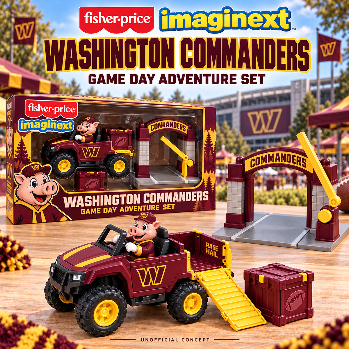 WCD Premium Adventure Toy Set TMH