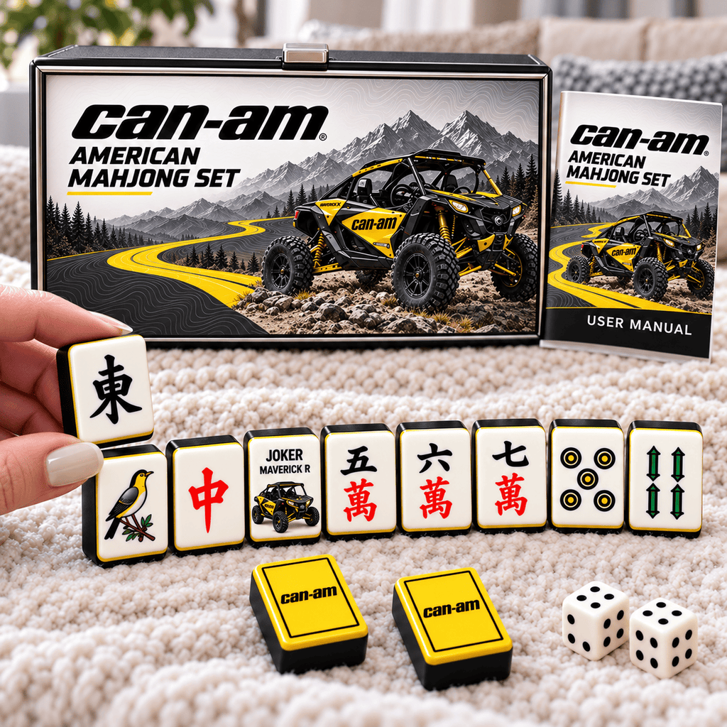 Premium CMA Mahjong Tiles Set TTMH