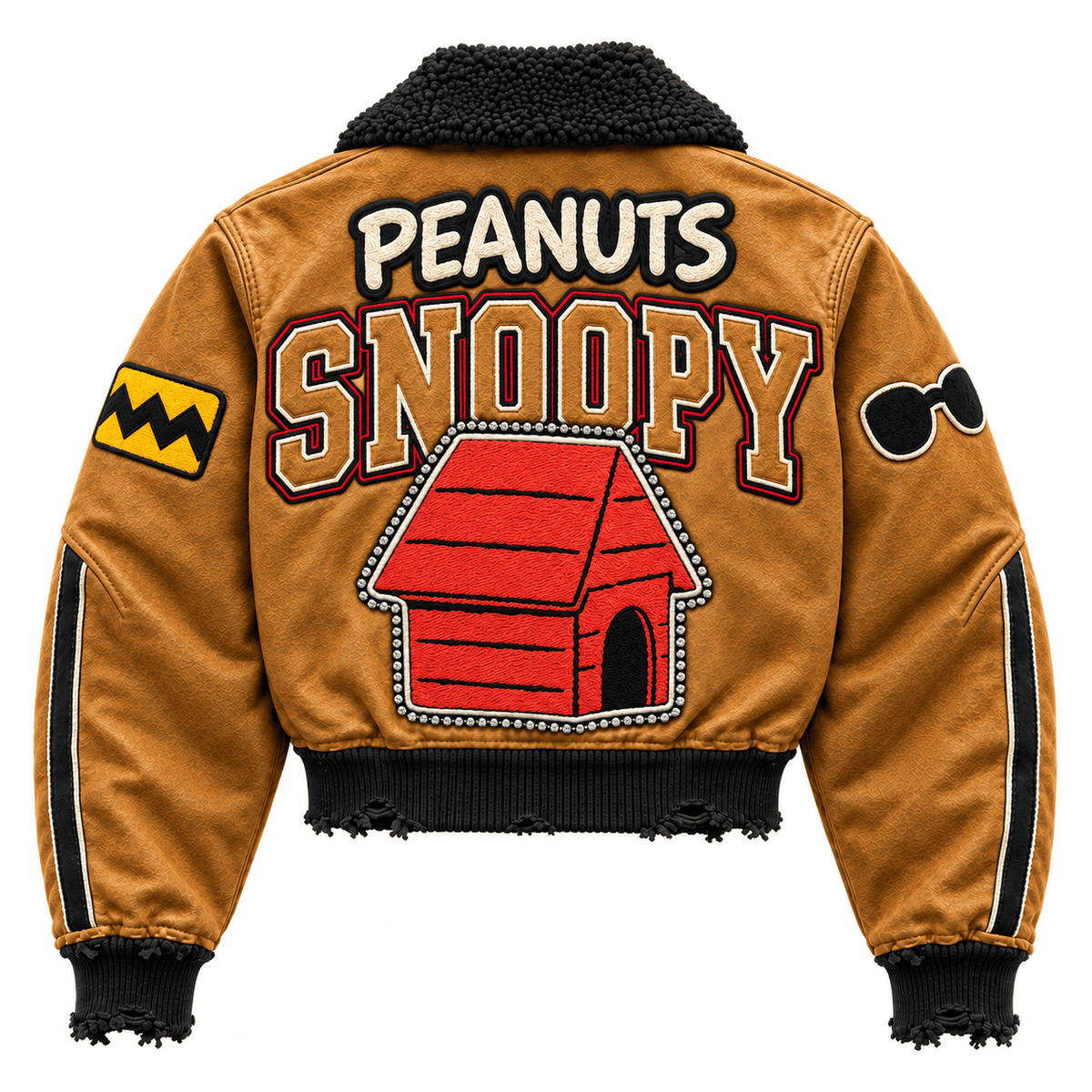 SNPY Cropped Bomber Jacket NTKO