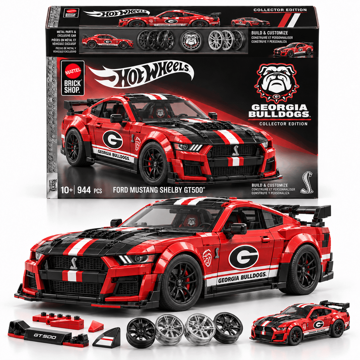 GGBD Premium Brick-Built Car Collector Edition NTNA
