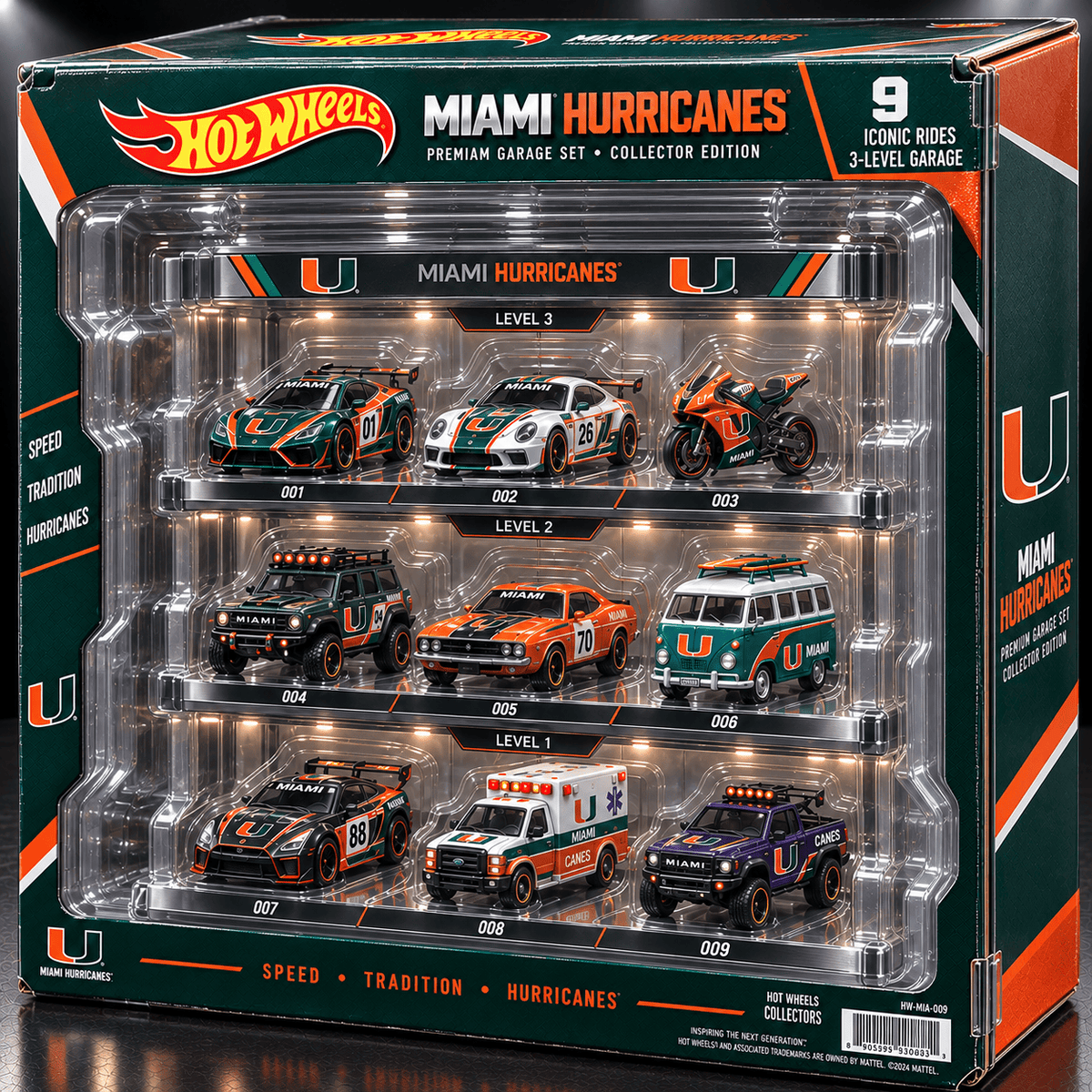 MHC Premium Diecast Garage Set NTTB