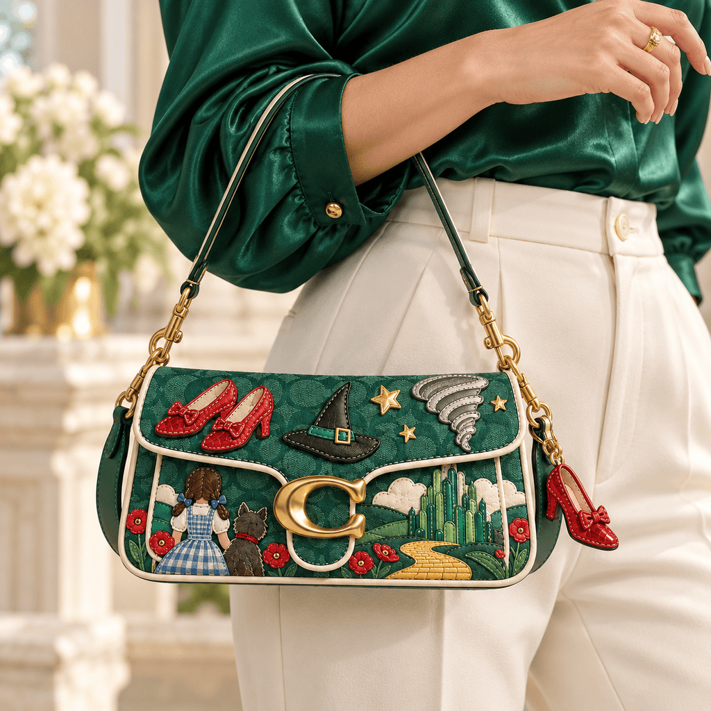 Premium TWOZ Coach Shoulder Cross With Charm NPL
