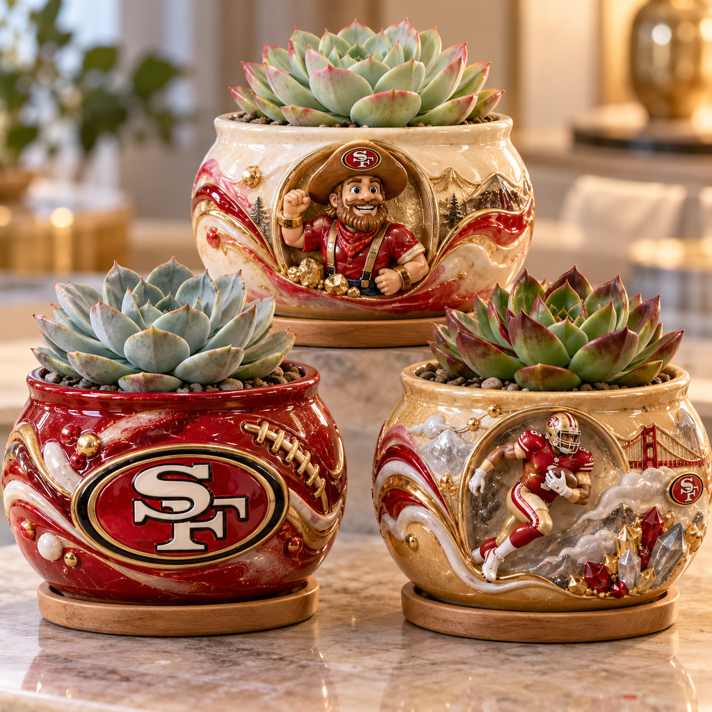 SF49 3-Piece Succulent Planter Set HTTT