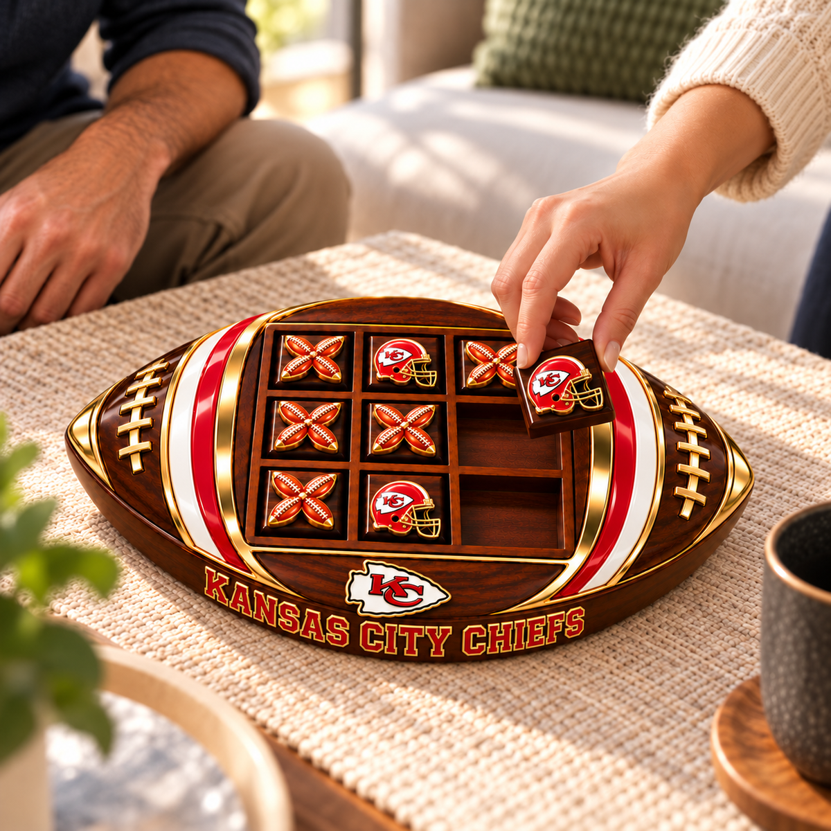 KCC Wooden Tic Tac Toe Game DNBN