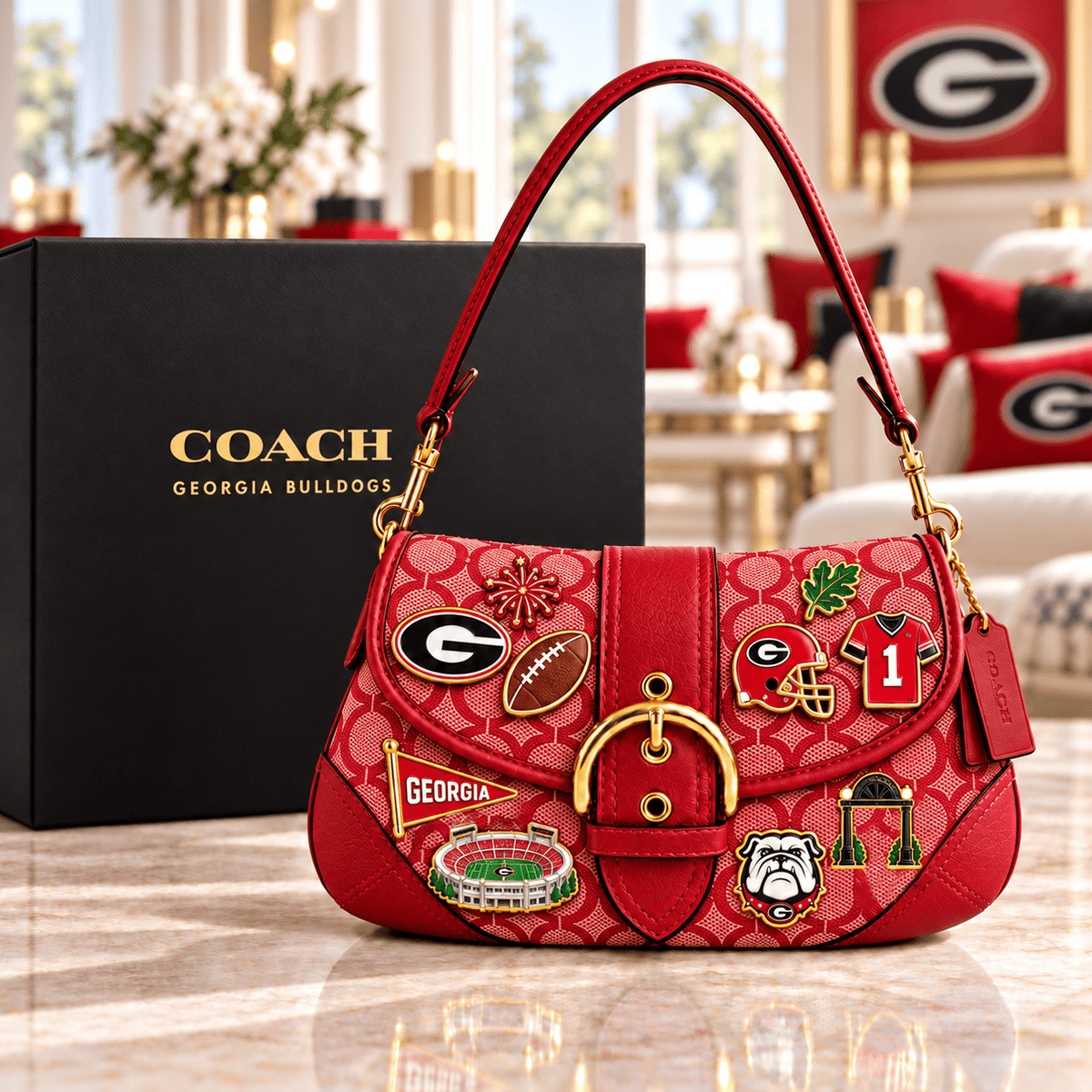 Premium GGBD Soho Bag With Charm NPL