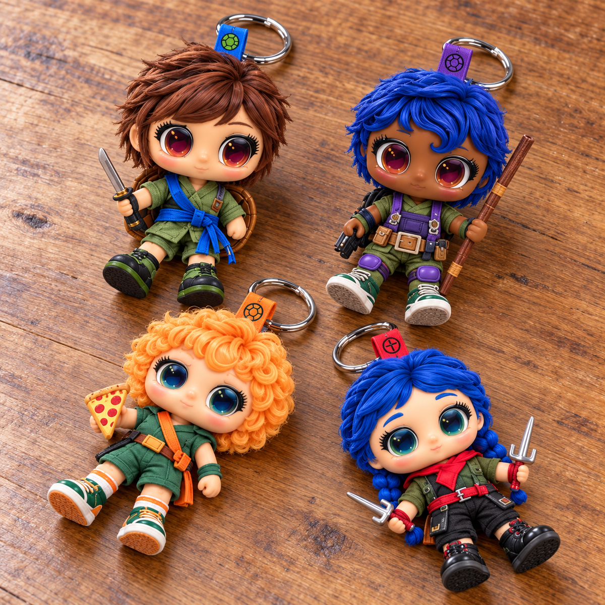 Premium NJT Plush Keychain Collection NTVA