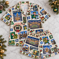 Premium NDFI Christmas Stamp Pajama Set NPL