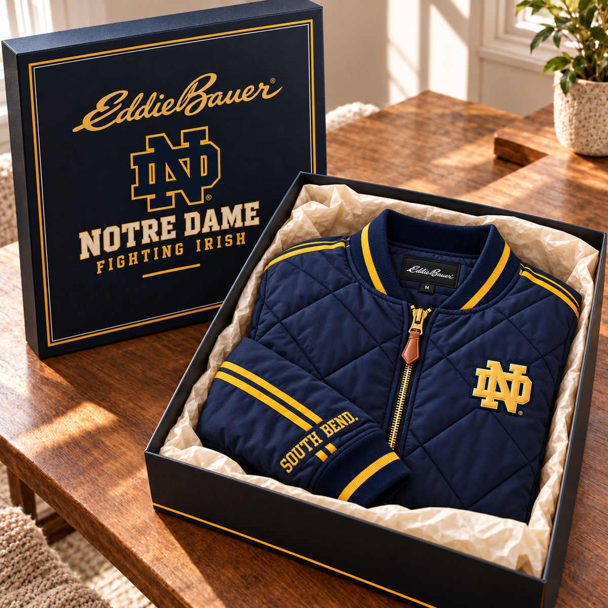 NDFI Premium Classic Quilted Bomber Jacket TMH