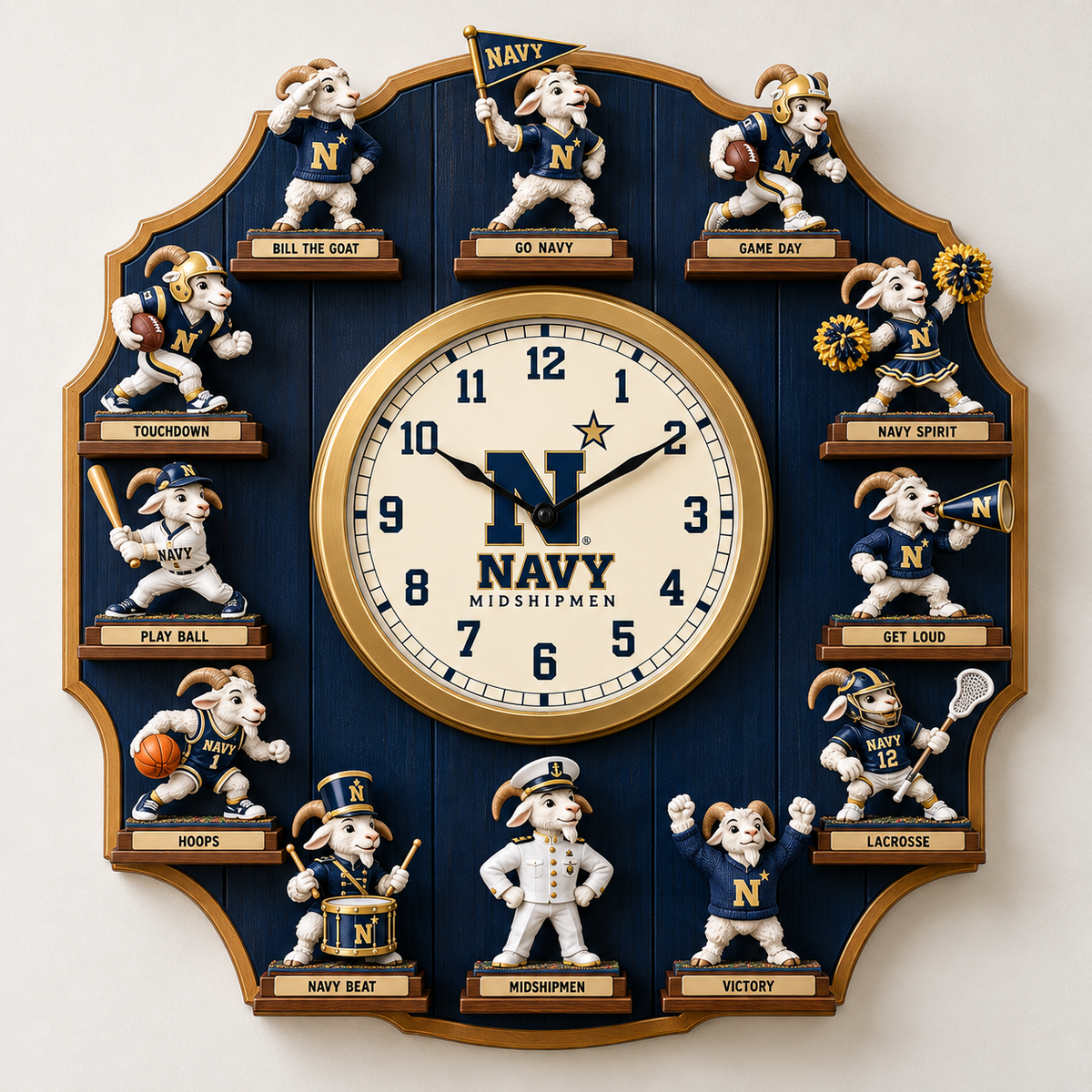 NMSM Premium Mascot Sculpture Clock Collection PTKL