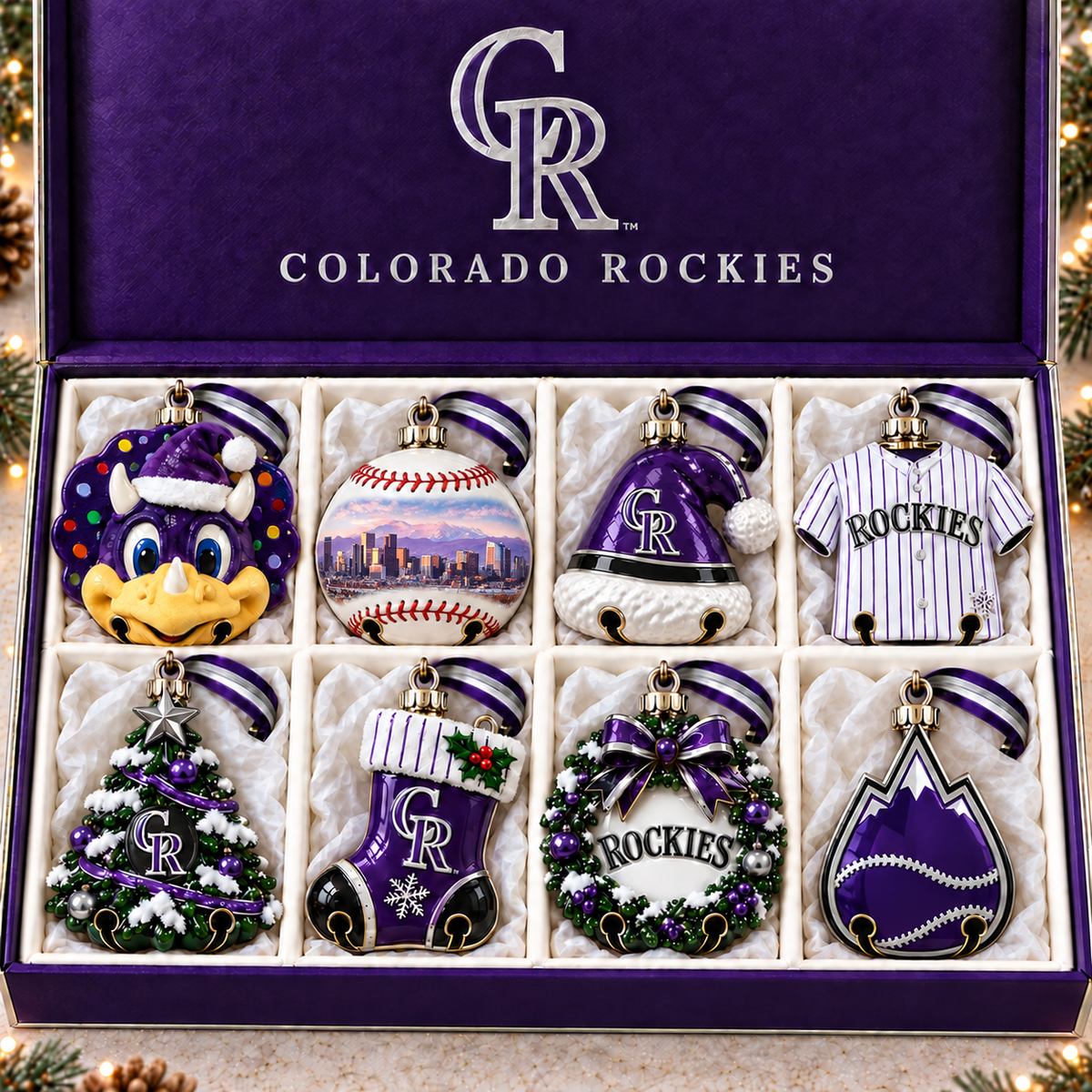 Premium CLRDR Christmas Bell Ornament PVNA