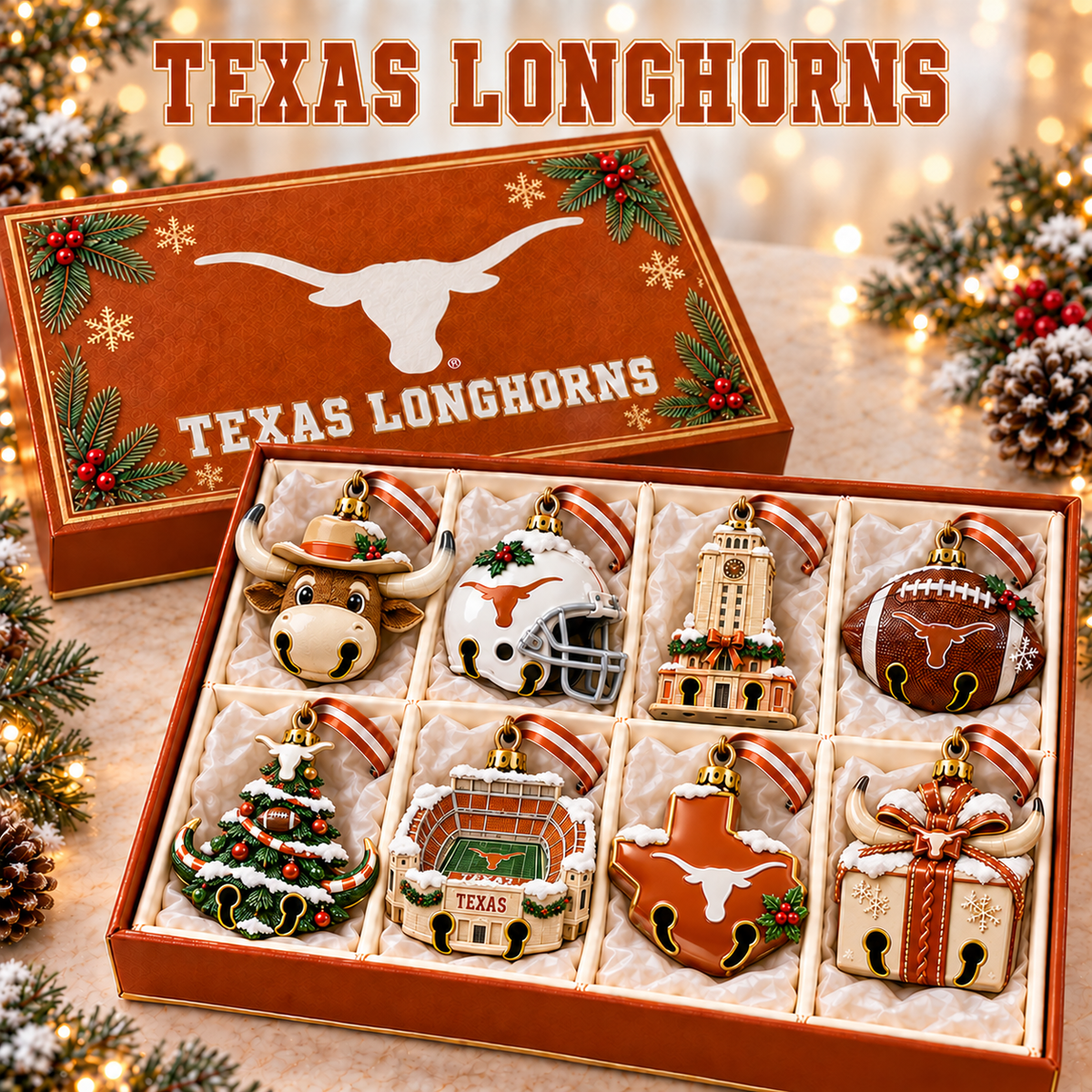 Premium TLS Christmas Bell Ornament TTMH