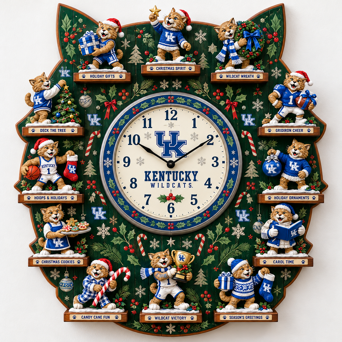 KWC Premium Christmas Sculpture Clock Collection PTKL