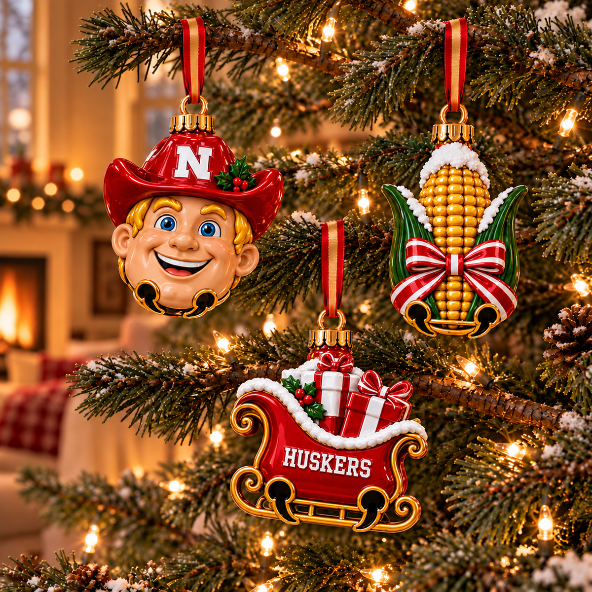 Premium NCH Christmas Bell Ornament PVNA