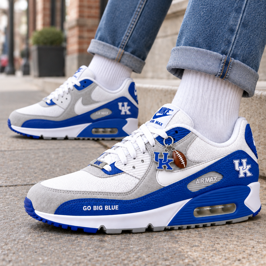 Kentucky Wildcats Premium Low-Top Sneakers