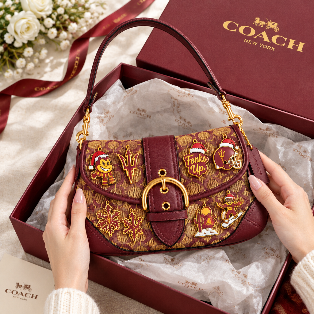 Arizona State Sun Devils Soho Bag With Charm