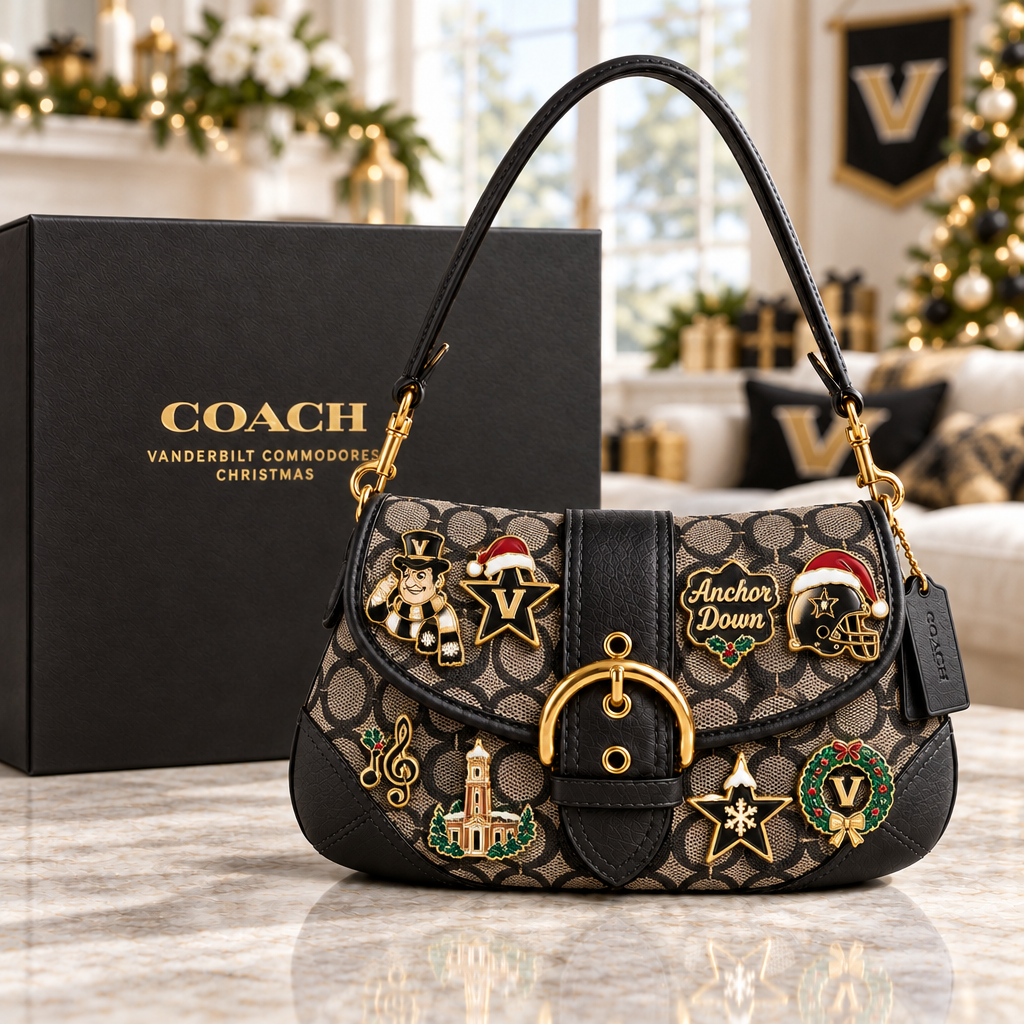Vanderbilt Commodores Soho Bag With Charm