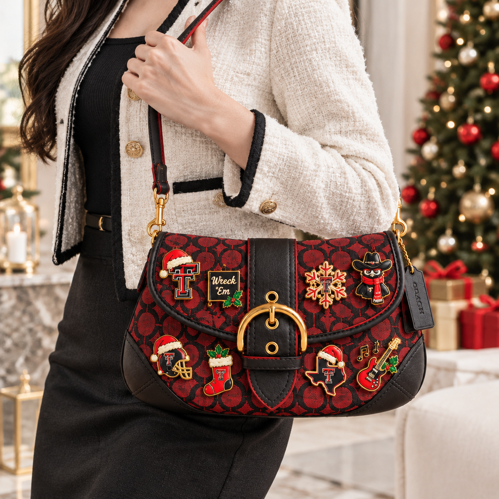 Texas Tech Red Raiders Soho Bag With Charm