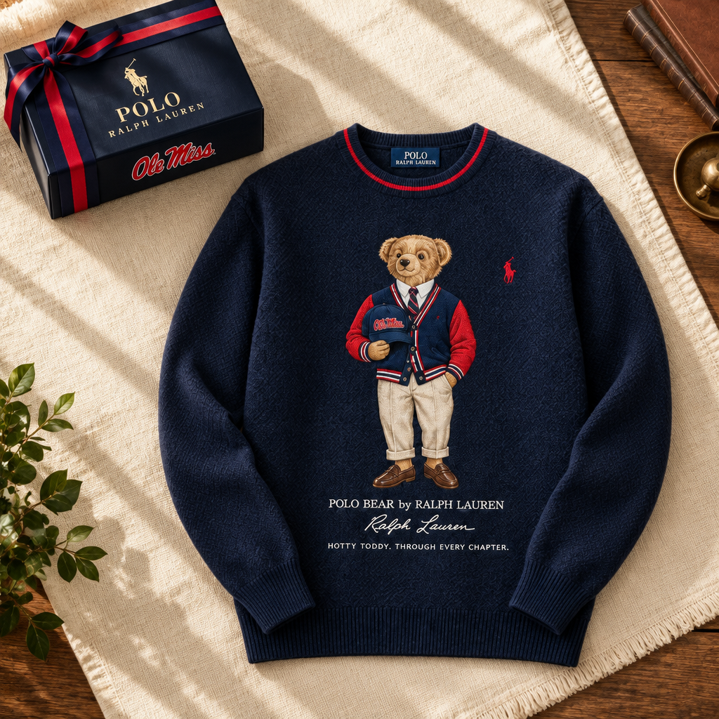 Ole Miss Rebels Premium Crewneck Sweater