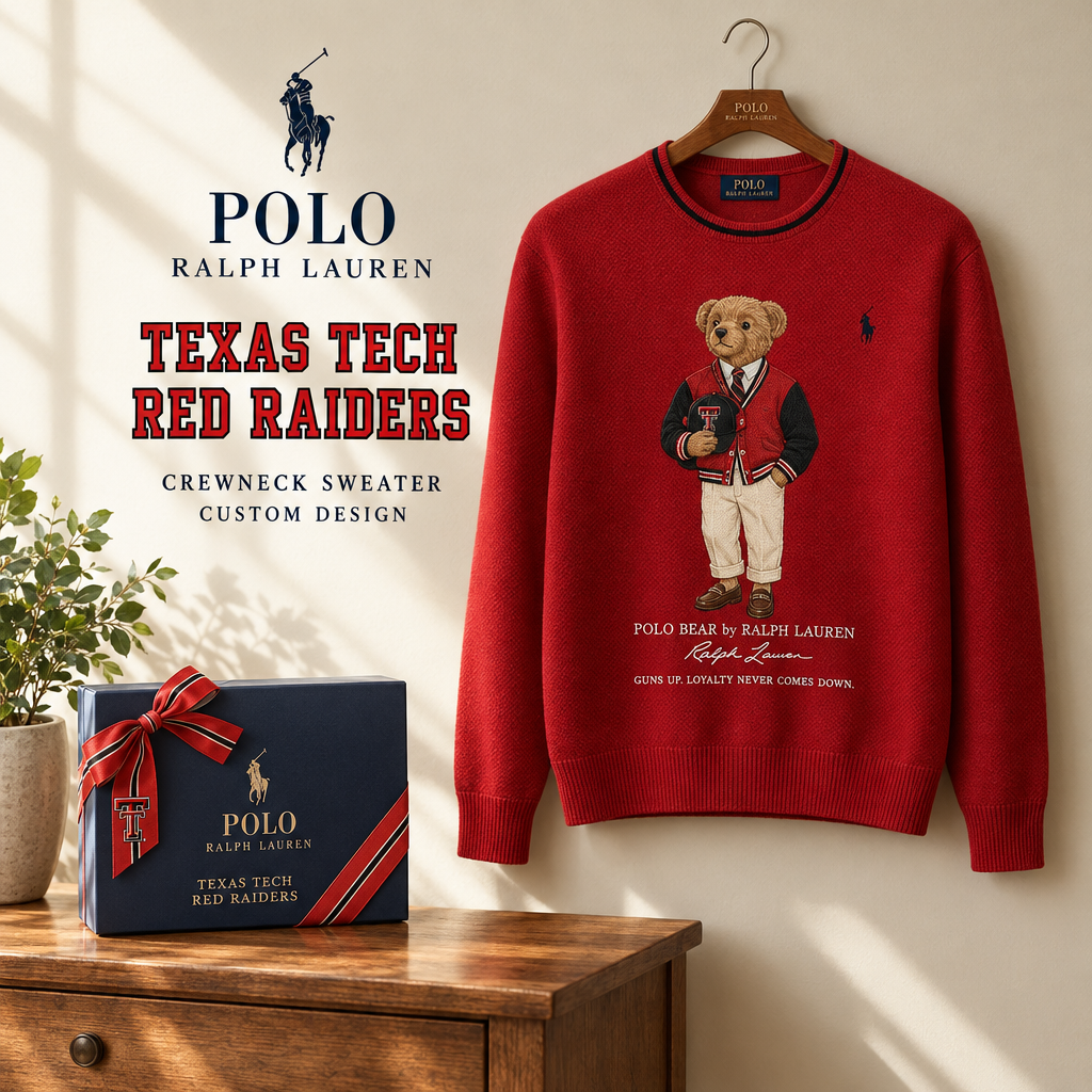 Texas Tech Red Raiders Premium Crewneck Sweater