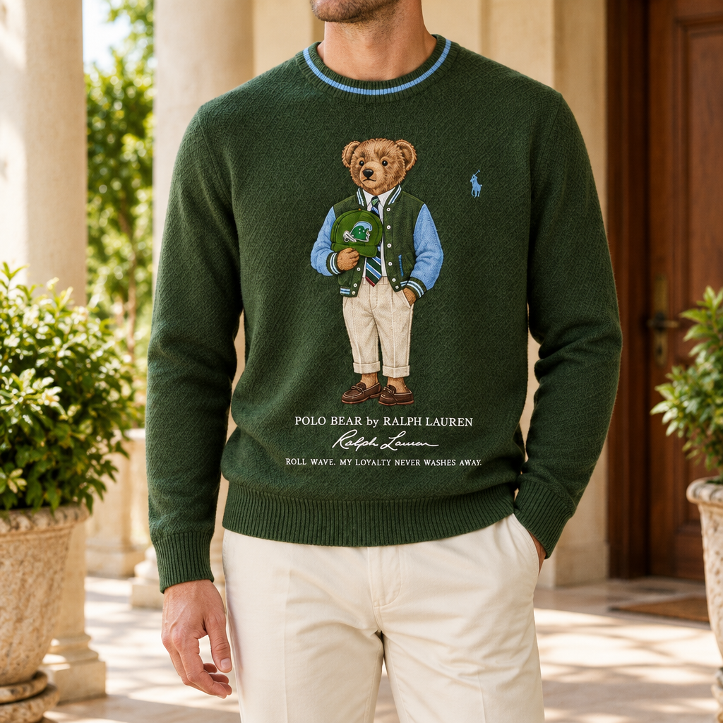 Tulane Green Wave Premium Crewneck Sweater