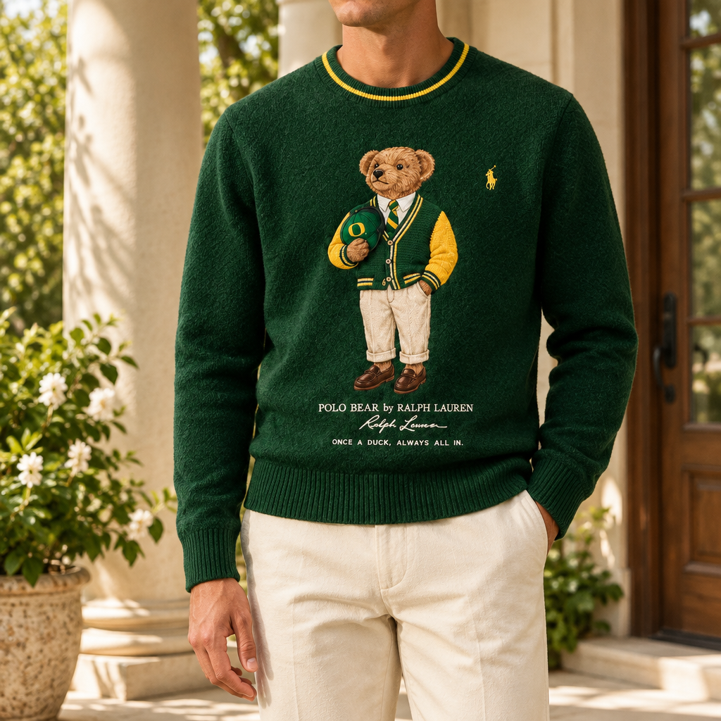 Oregon Ducks Premium Crewneck Sweater
