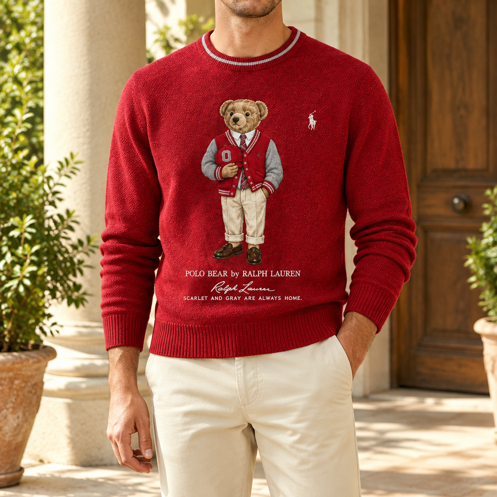 Ohio State Buckeyes Premium Crewneck Sweater
