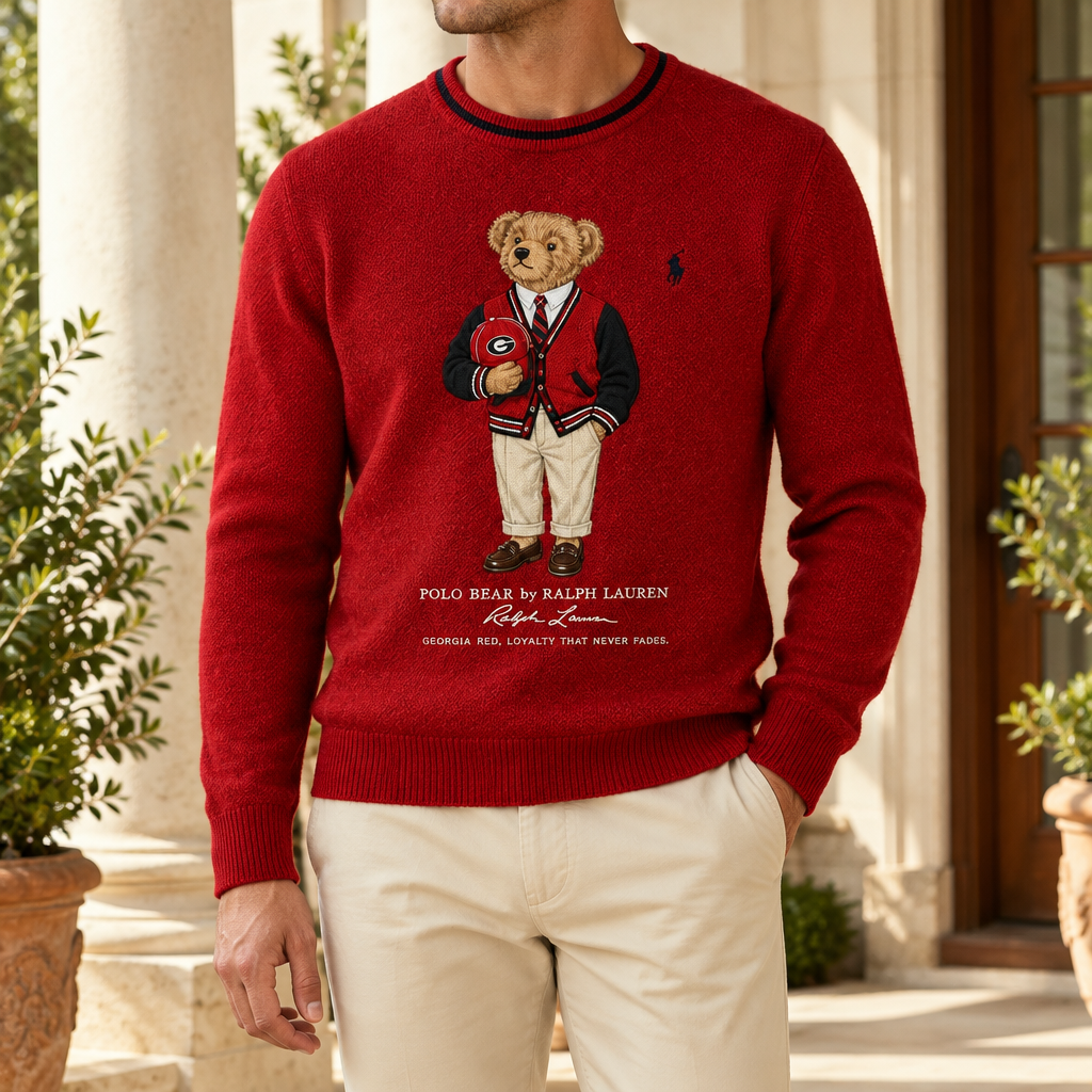 Georgia Bulldogs Premium Crewneck Sweater