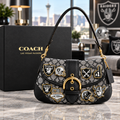Las Vegas Raiders Soho Bag With Charm