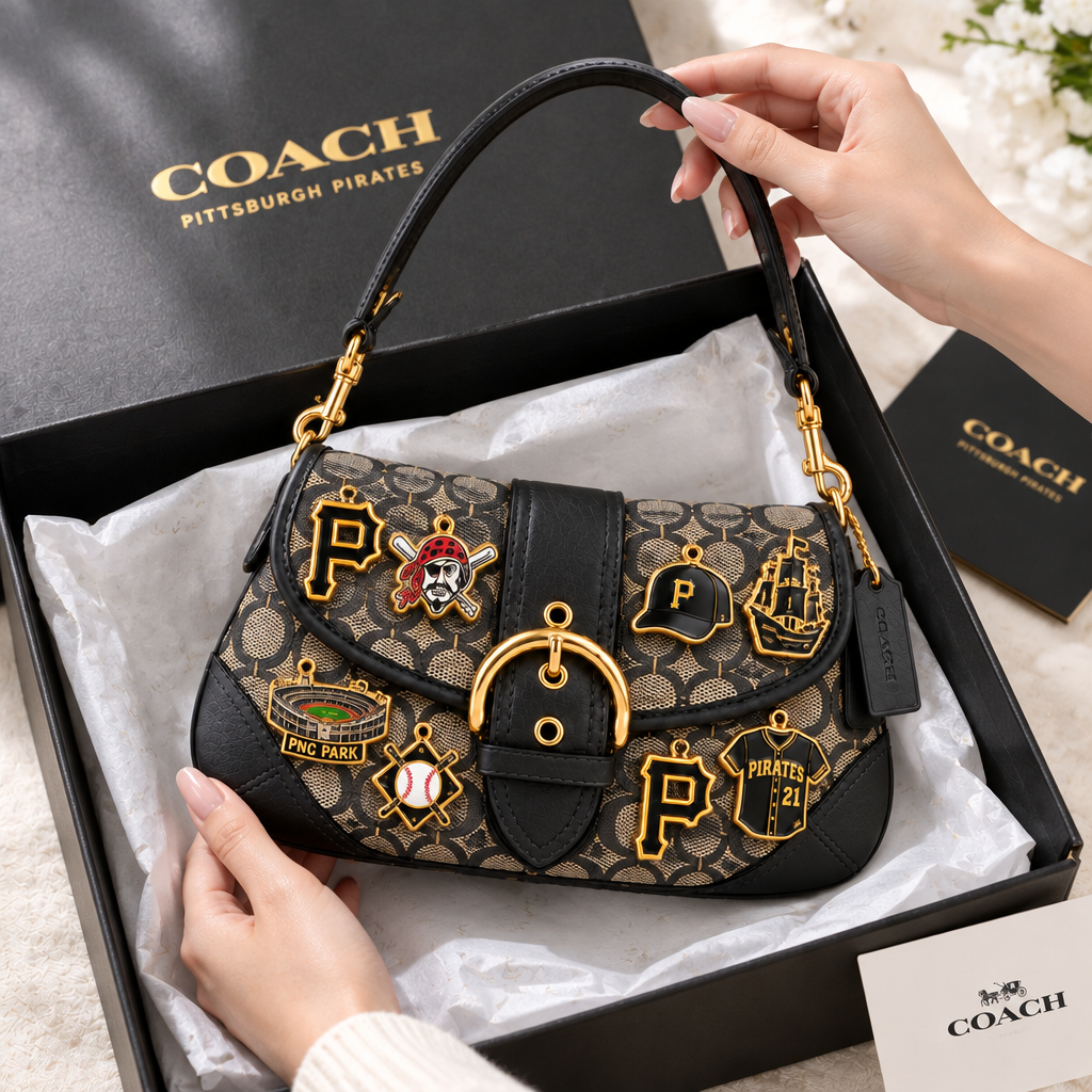 Pittsburgh Pirates Soho Bag With Charm