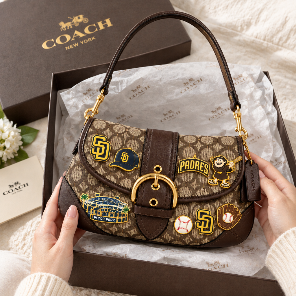 San Diego Padres Soho Bag With Charm