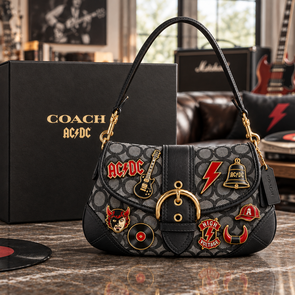 Ac Dc Soho Bag With Charm