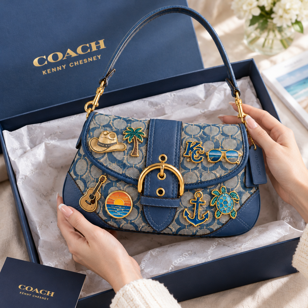 Kenny Chesney Soho Bag With Charm