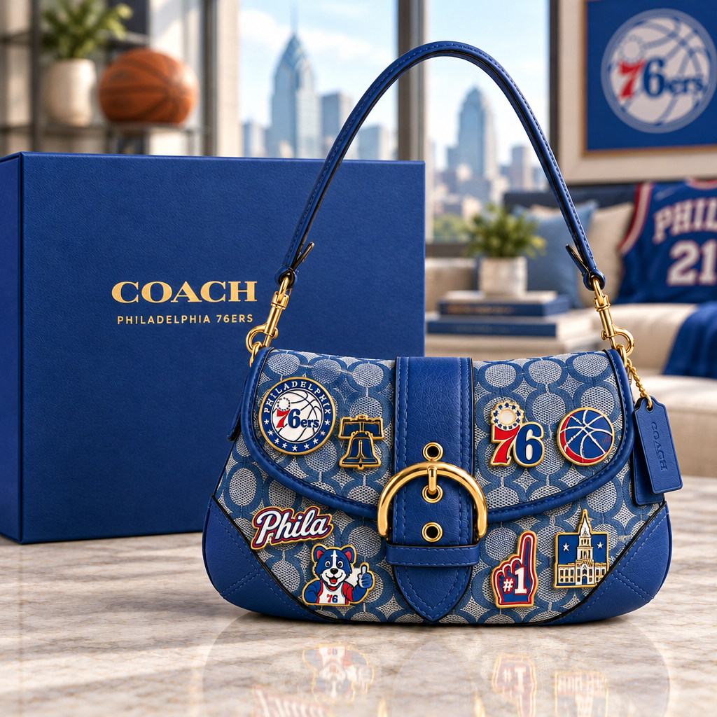 Philadelphia 76ers Soho Bag With Charm
