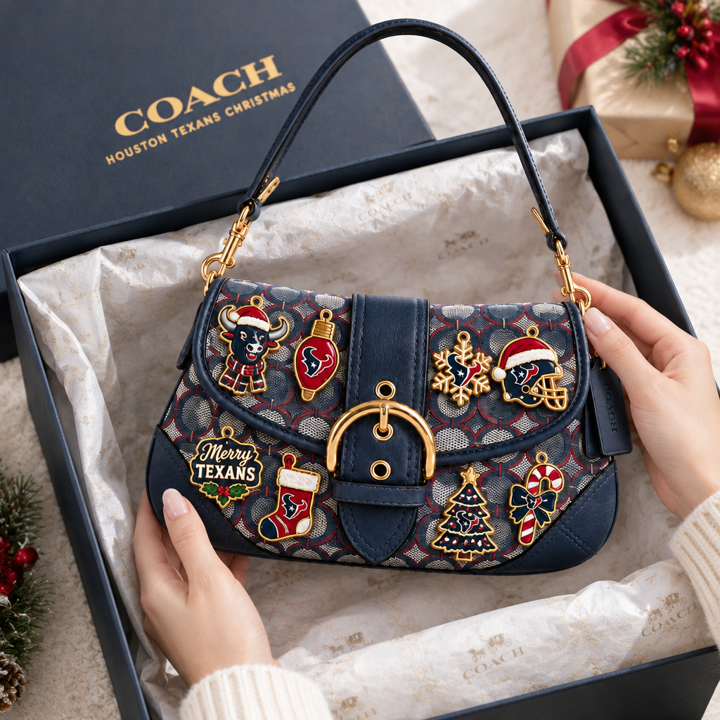 Houston Texans Soho Bag With Charm