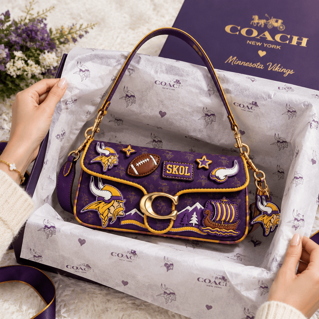 Premium MNV Coach Shoulder Cross With Charm LNTH